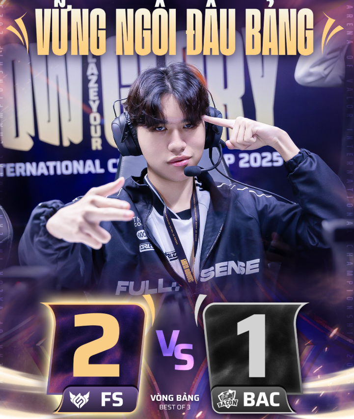 CHIẾN THẮNG 2-0 MANG VỀ ĐIỂM SỐ QUAN TRỌNG CHO SGP TẠI AIC 2025 2 vung ngoi dau bang fs